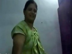 Indian Aunty Giving Cock Massage To Hubby For...